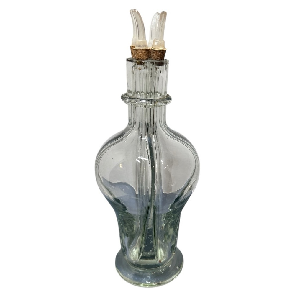 Midcentury French 4 Chamber Decanter (VGUC)